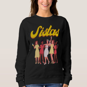 Sudadera Reina Melanin de Sistas Negros