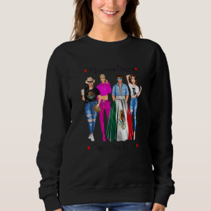 Sudadera Reina Mexicana del Zodiaco de Mujeres Vibraciones 