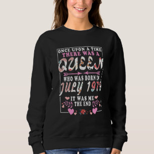 Sudadera Reina Nacida En Julio De 1979