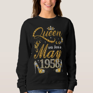 Sudadera Reina Nació En Mayo De 1958 64º Cumpleaños De Las