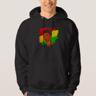 Sudadera Reina negra africana Chica negra morena de histori