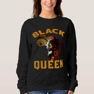 Sudadera Reina negra afro melanina mujeres africanas histo 
