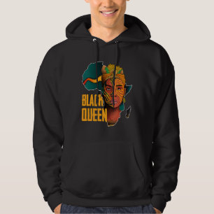 Sudadera Reina Negra Afro Melanina Mujeres Africanas Histor
