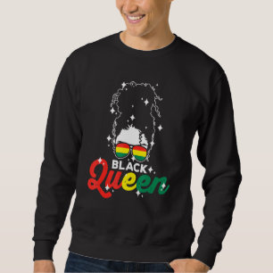 Sudadera Reina negra afro orgullo negro África historia neg
