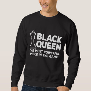 Sudadera Reina negra más poderosa de ajedrez de África occi