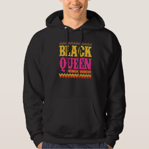 Sudadera Reina negra Melanin: historia negra afroamericana