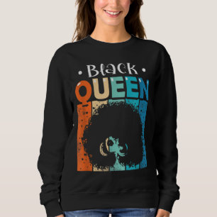 Sudadera Reina negra Mes de historia negra Orgullo africano
