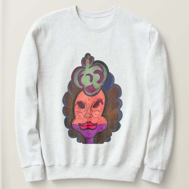 Sudadera Reina Payasa (Anverso del diseño)