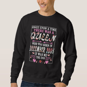 Sudadera Reina Que Nació En Diciembre De 2005 Cumpleaños Wo