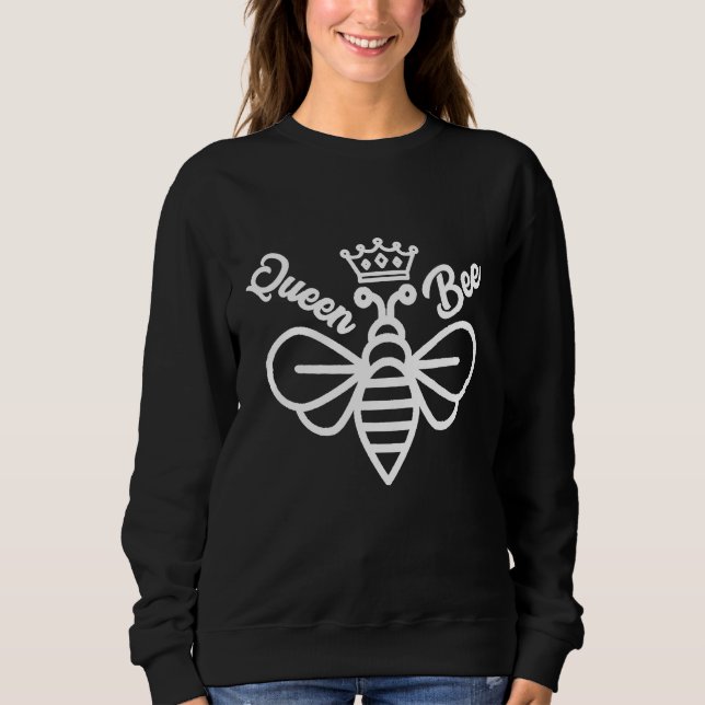 Sudadera Reina reina de la apicultura (Anverso)