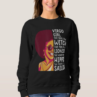 Sudadera Reina Virgo Para Mujeres Astrología Zodiaco Chica 