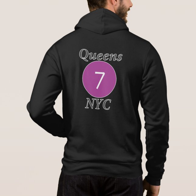 Sudadera Reinas Tren 7 NYC (Reverso)