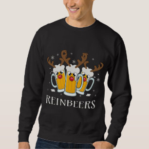 Sudadera Reinbeers Navidades de cerveza de reno beben