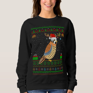Sudadera Reindeer Santa Hat coincidiendo con el feo Kestrel