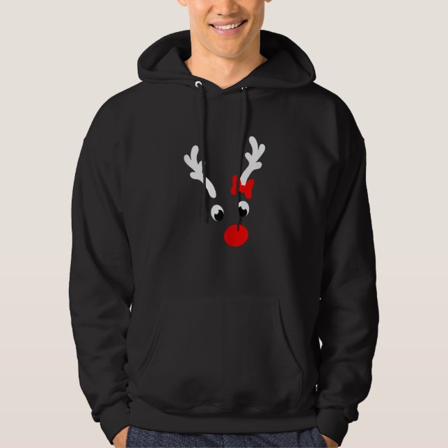 Sudadera Reindeer Xmas Matching Family Group Christmas Part (Anverso)