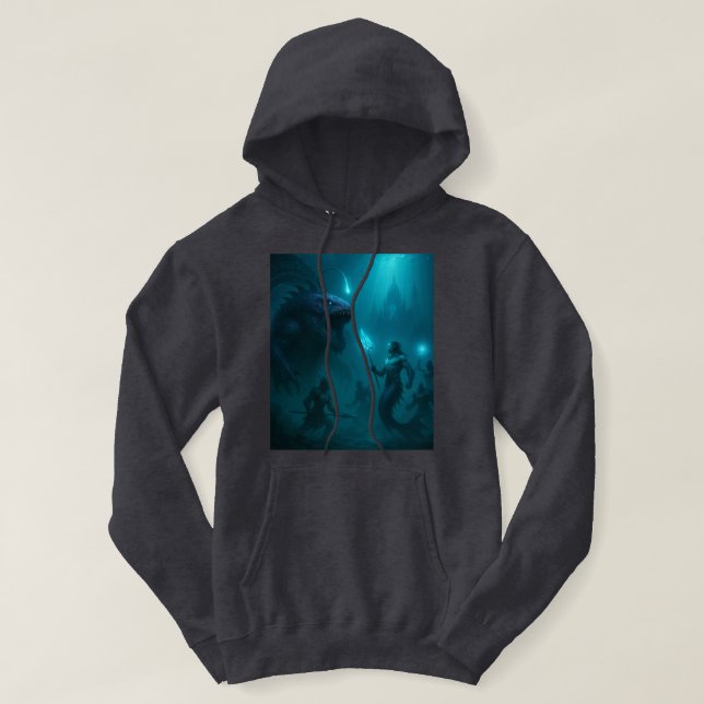 Sudadera Reino del Mar Profundo (Diseño del anverso)
