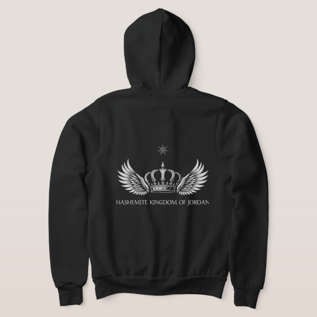 Sudadera Reino Hachemita de la Corona de Jordania (Distribución Reverso )