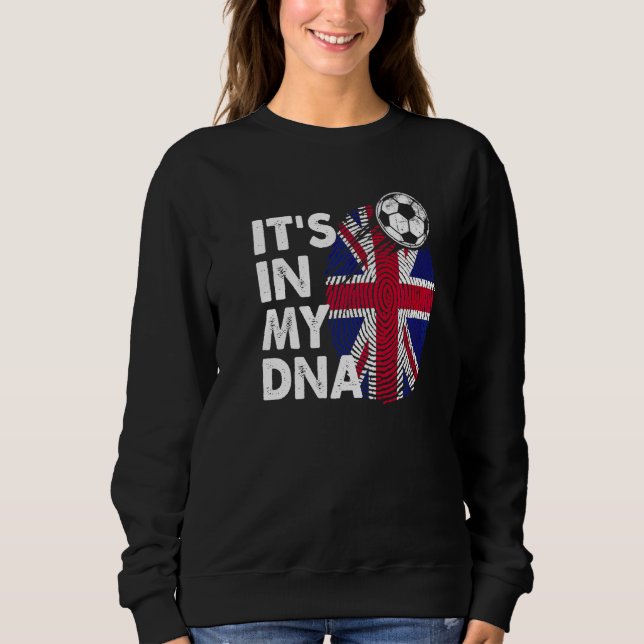 Sudadera Reino Unido En Mi Adn British Flag Team Uk (Anverso)