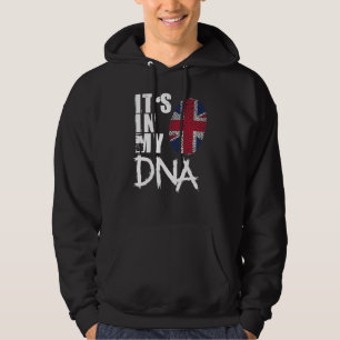 Sudadera Reino Unido está en mi adorable bandera británica
