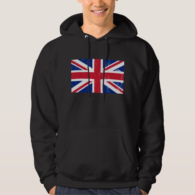 Sudadera Reino Unido Gran Bretaña e Inglaterra Bandera ingl (Anverso)