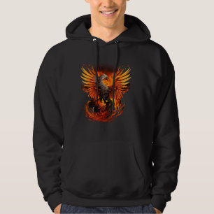 Sudadera Rejuvenecimiento mítico de aves Fénix Artwork Fire