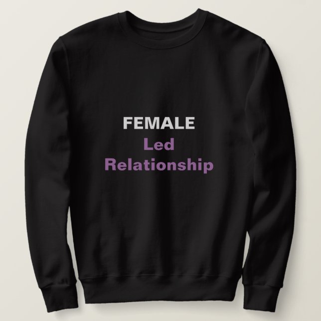 Sudadera Relación llevada femenina (Anverso del diseño)