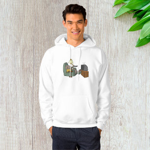 Sudadera Relajación de la televisión de observación de perr