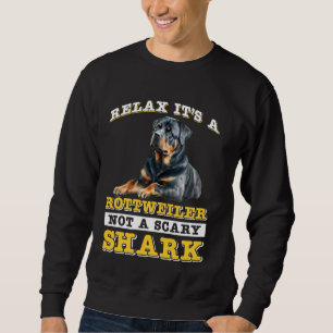 SUDADERA RELAJACIÓN DE POLÍTICA ES UN ROTTWEILER NO UN TIBU