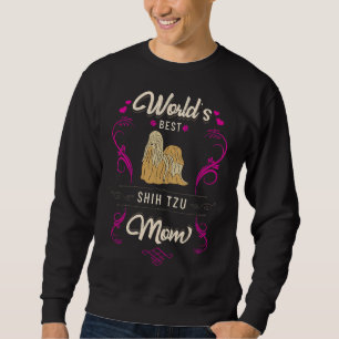 Sudadera Relajado El Mejor Dueño De Raza De Perro De Tzu Sh