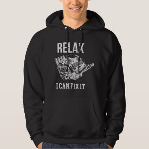 Sudadera Relájate, puedo arreglarlo - Humor divertido de me