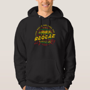 Sudadera Relájese Y Sienta El Reggae De La Música Jamaiquin