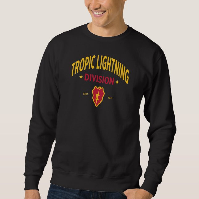 Sudadera Relámpago tropical - 25ª División de Infantería (Anverso)