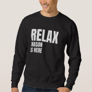 Sudadera Relax Mason Está Aquí Los Nombres De Nacimiento Má