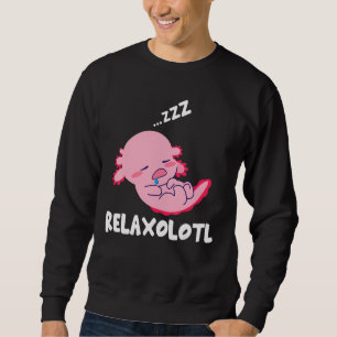 Sudadera Relaxolotl Lazy Sleeping Baby Axolotl P