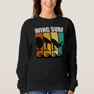 Sudadera Relieve metalizado de Ala de Surf de Ala de Ala Re