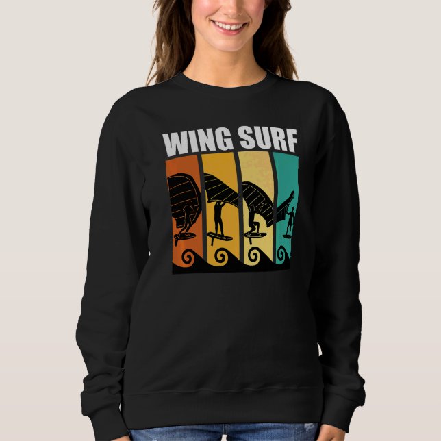 Sudadera Relieve metalizado de Ala de Surf de Ala de Ala Re (Anverso)