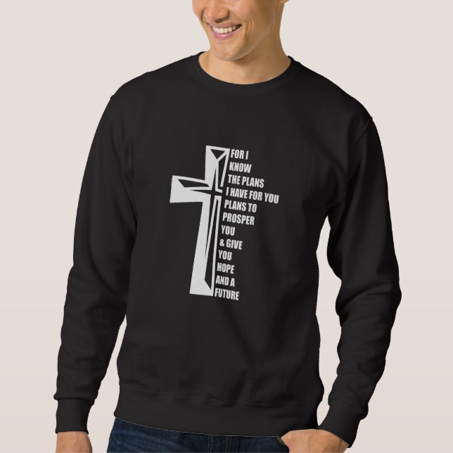 Sudadera Religión de Cruz Cristiana Religiosa (Anverso)