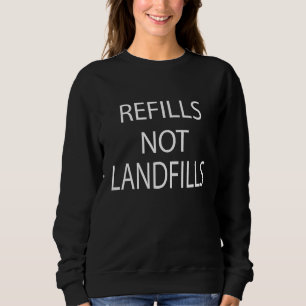 Sudadera Rellena No Vertederos Guardar Cita De Sarcasmo De