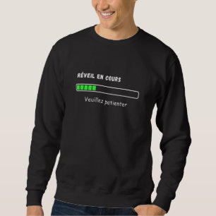 Sudadera Reloj de alarma, espere