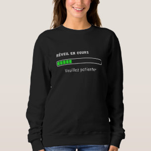 Sudadera Reloj de alarma, espere
