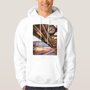 Sudadera Reloj en la estación
