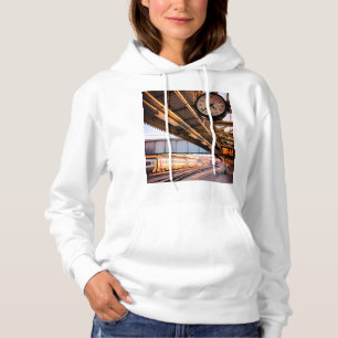 Sudadera Reloj , en la estación