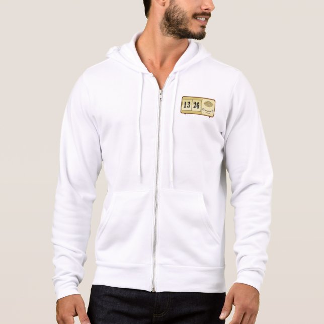 Sudadera Reloj Radio Flip Vintage Retro (Anverso)