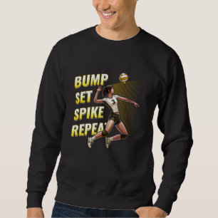 Sudadera Remate de voleibol Establecer repetición de golpe