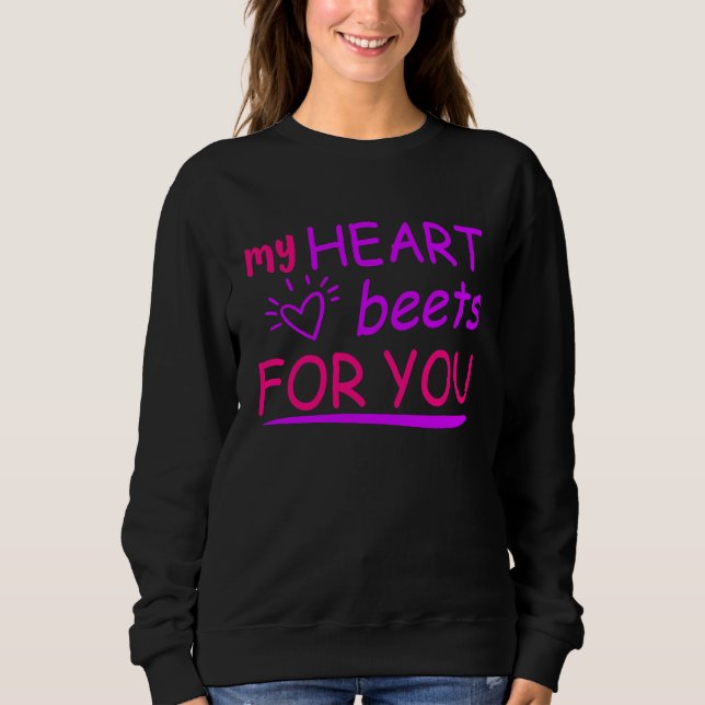 Sudadera Remolachas De Mi Corazón Para Tu Fiesta De Despedi (Anverso)