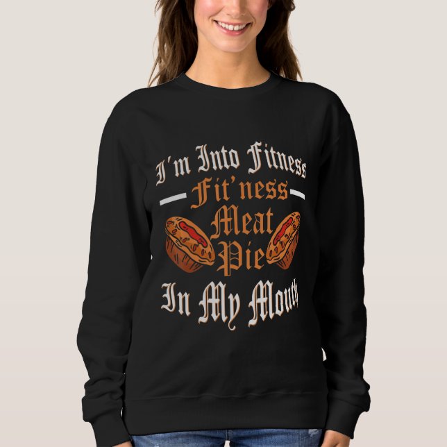 Sudadera Ren Faire Fitness Meat Pie Renaissance Festival (Anverso)