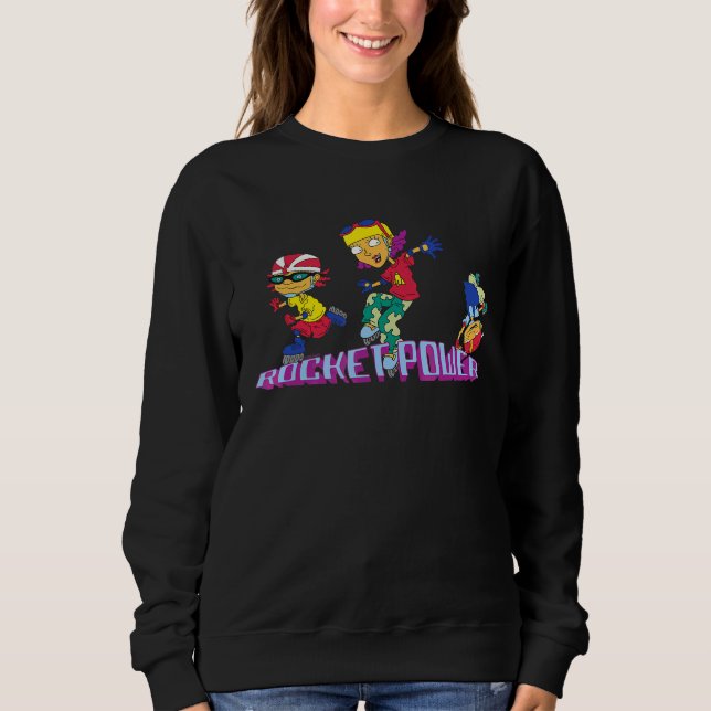 Sudadera Ren Y Stimpy Otto Reggie Y Twister Skate (Anverso)