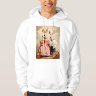 Sudadera Renacimiento nostálgico del romance - Dúo de conej