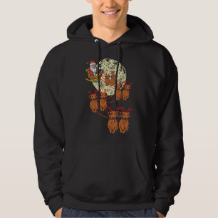 Sudadera Reno Dachshund Santa Navidades Mascota Weiner Dog