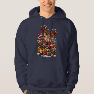 Sudadera Reno de Navidad Acogedor – Invierno Mágico y Nevad